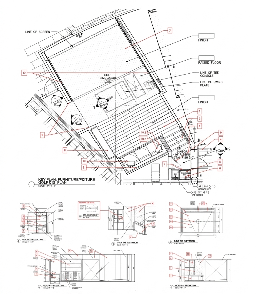 Documentación técnica — planos y detalles constructivos