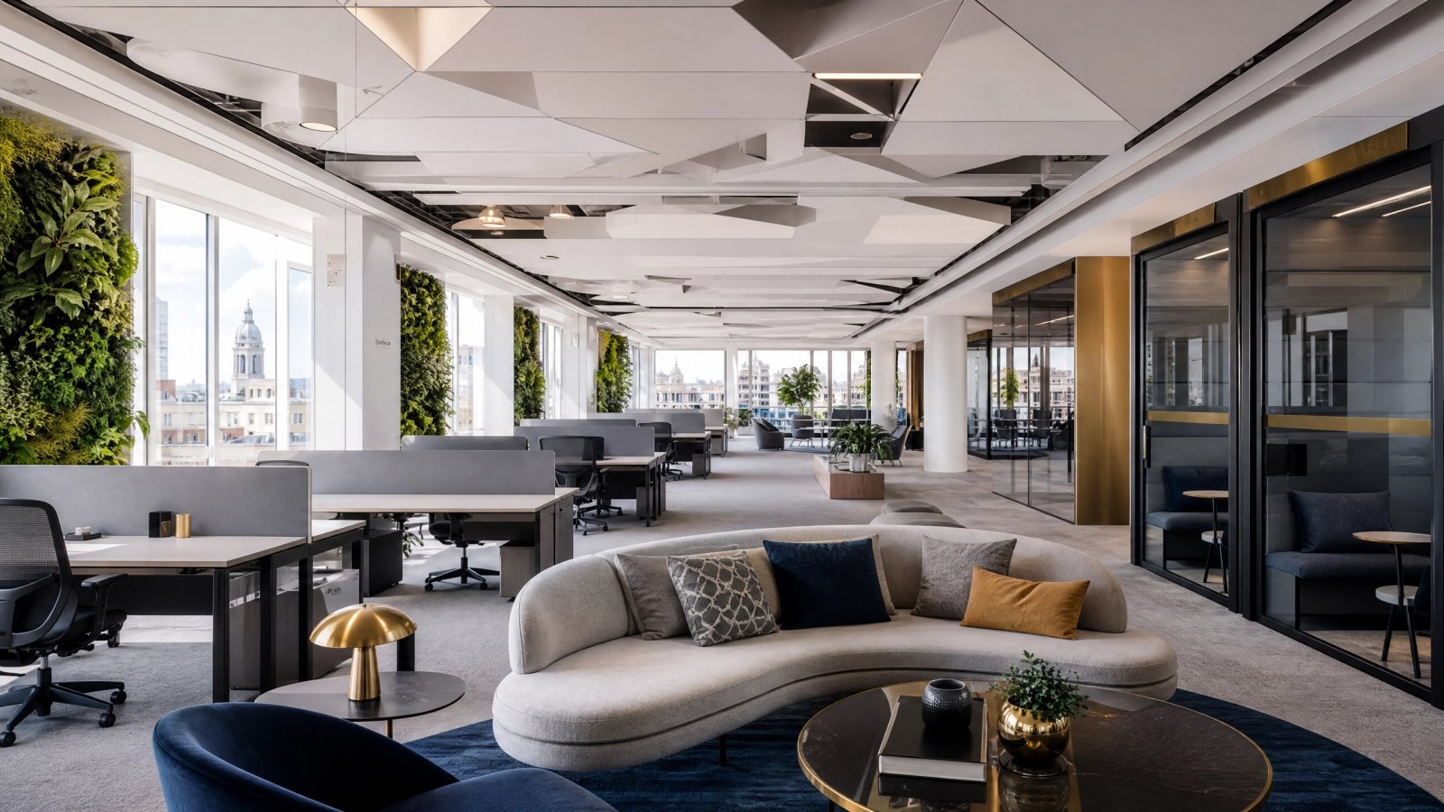 Oficinas Stanley — open office